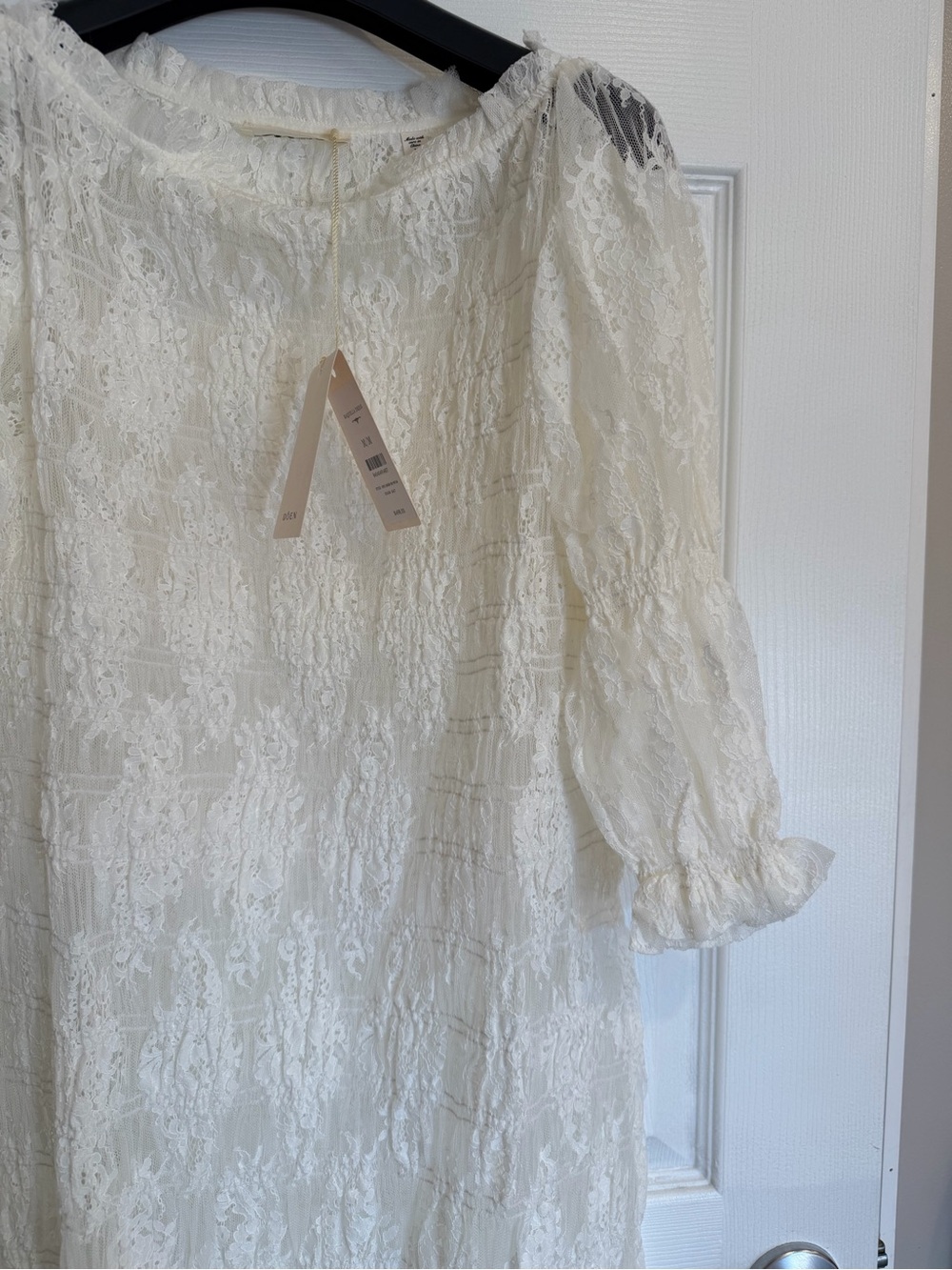 NWT Doen RAQUELLA DRESS -- SALT LACE - Picture 6 of 8